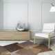 Tapis de luxe design fantaisie beige Pebbles par Angelo 170 x 240 cm