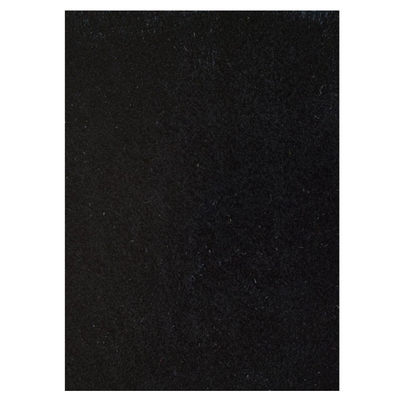 Tapis design haut de gamme shaggy noir