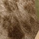 Tapis haut de gamme shaggy beige