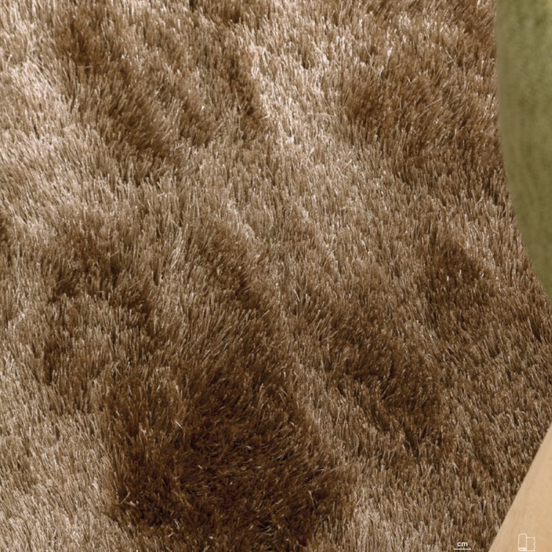 Tapis haut de gamme shaggy beige
