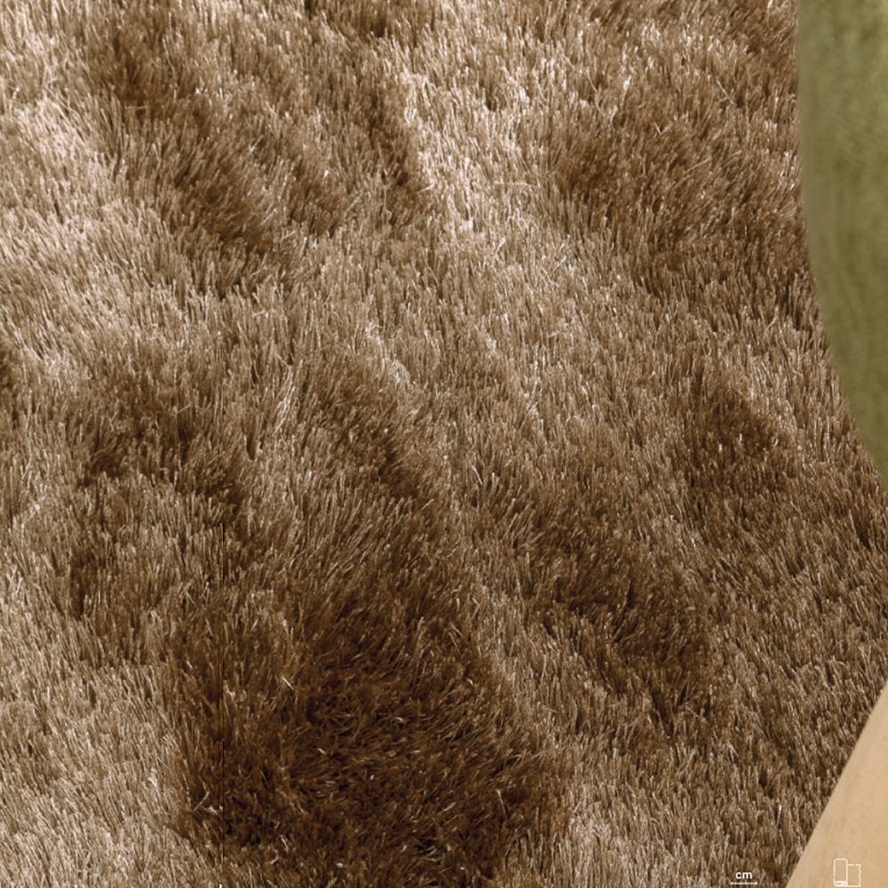 Tapis haut de gamme shaggy beige