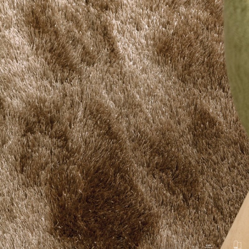 Tapis haut de gamme shaggy beige