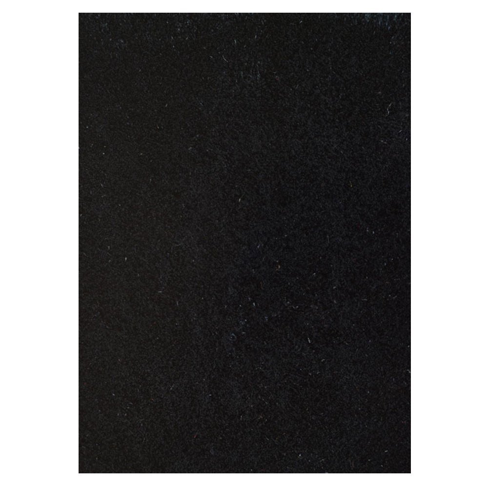 Tapis design haut de gamme shaggy noir