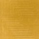 Tapis de luxe jaune en laine à effet 3D par Joseph Lebon
