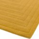 Tapis de luxe jaune en laine à effet 3D par Joseph Lebon