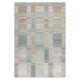 Tapis haut de gamme beige et gris aux motifs rectilignes par Joseph Lebon
