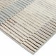 Tapis haut de gamme beige et gris aux motifs rectilignes par Joseph Lebon