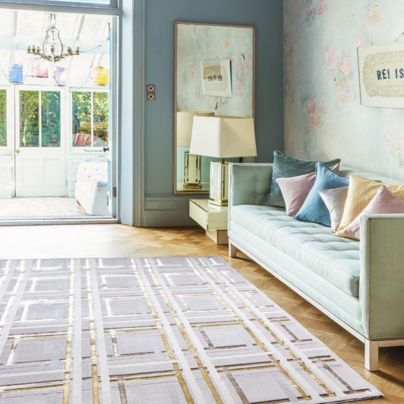 Tapis haut de gamme design aux motifs géométriques par Joseph Lebon
