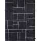 Tapis de luxe contemporain gris bleu Bali par Angelo