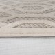 Tapis d'extérieur en polypropylène blanc