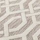 Tapis d'extérieur en polypropylène blanc