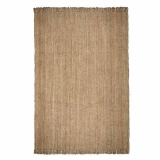 Tapis en jute beige marron