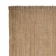 Tapis en jute beige marron