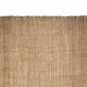 Tapis en jute beige marron