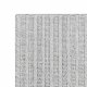 Tapis broderie en laine gris Chaddar par Gan Rugs