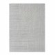 Tapis broderie en laine gris Chaddar par Gan Rugs