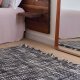 Tapis gris en laine noué main Lama par Gan Rugs
