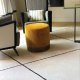 Tapis en laine vierge tressé écru SNOW par Kaymanta