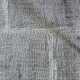 Tapis de luxe gris à carreaux de la gamme Reflect en viscose par Ligne Pure