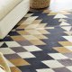 Tapis 100% laine multicolore aux teintes automne Elwana par Harlequin