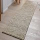 Tapis haut de gamme classique gris foncé en pure laine avec bordure