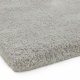 Tapis moderne gris en laine et viscose