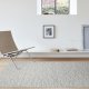 Tapis en laine beige aux effets tricotés par RAGOLLE
