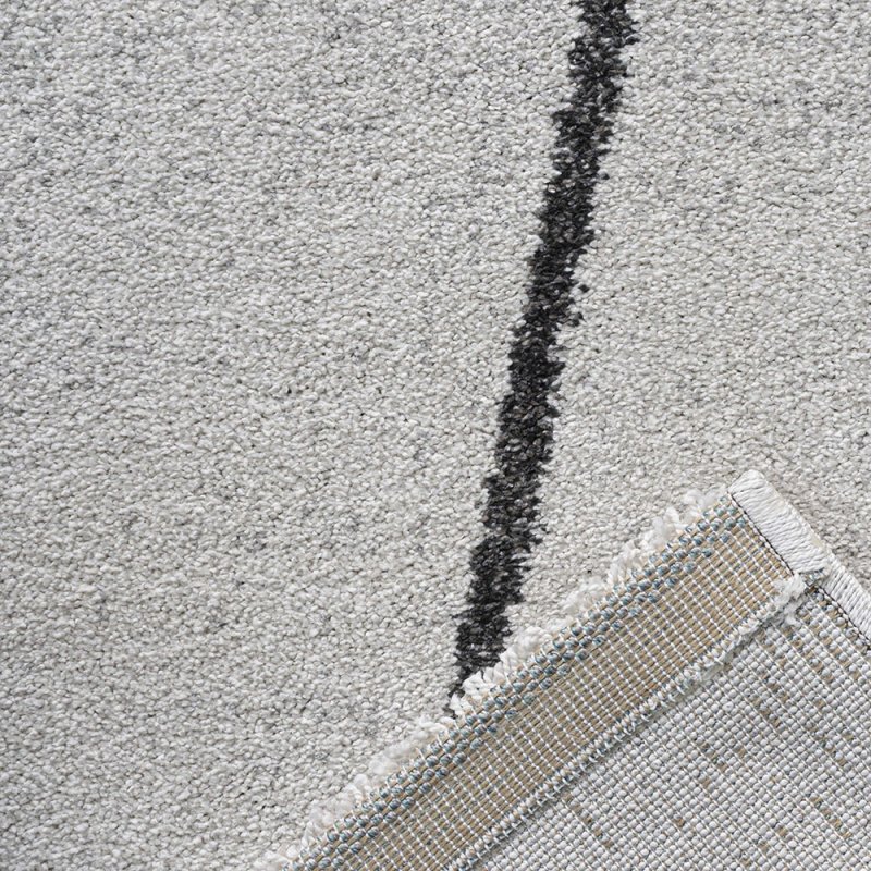 Tapis design ivoire au design épuré