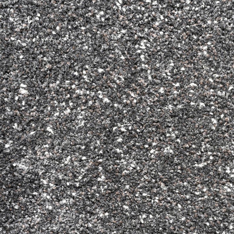 Tapis épais et confortable gris foncé