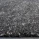 Tapis épais et confortable gris foncé