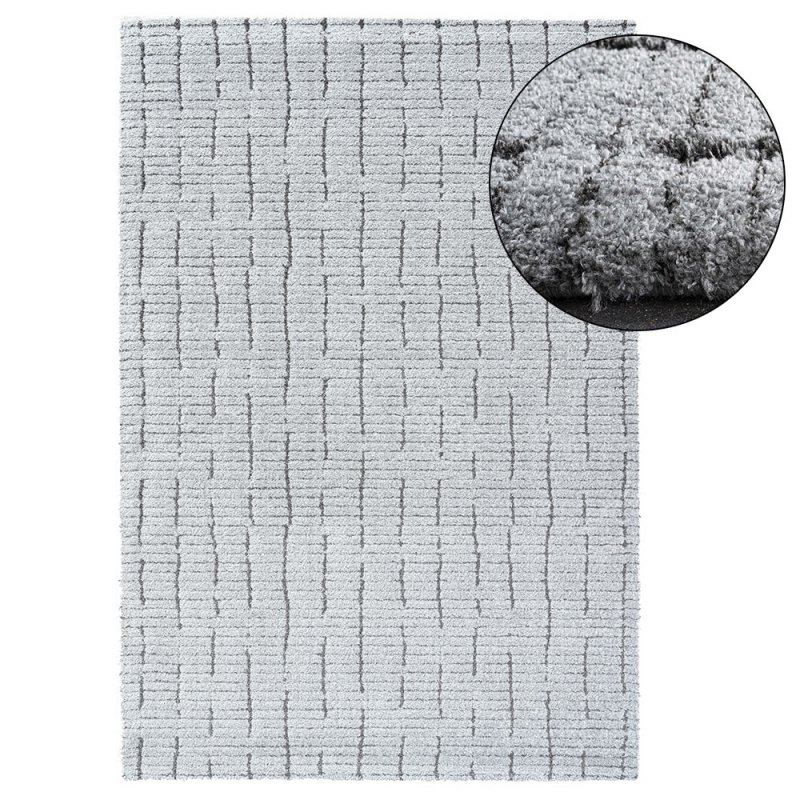 Tapis moderne et tendance gris