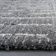 Tapis moderne et tendance gris foncé