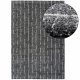 Tapis moderne et tendance gris foncé
