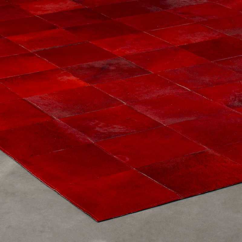 Tapis de luxe contemporain rouge Starless par Angelo