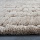 Tapis design texturé beige foncé