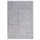Tapis moderne gris au design épuré