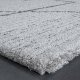 Tapis moderne gris au design épuré