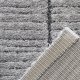 Tapis moderne gris au design épuré