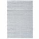 Tapis moderne gris à rayures texturées
