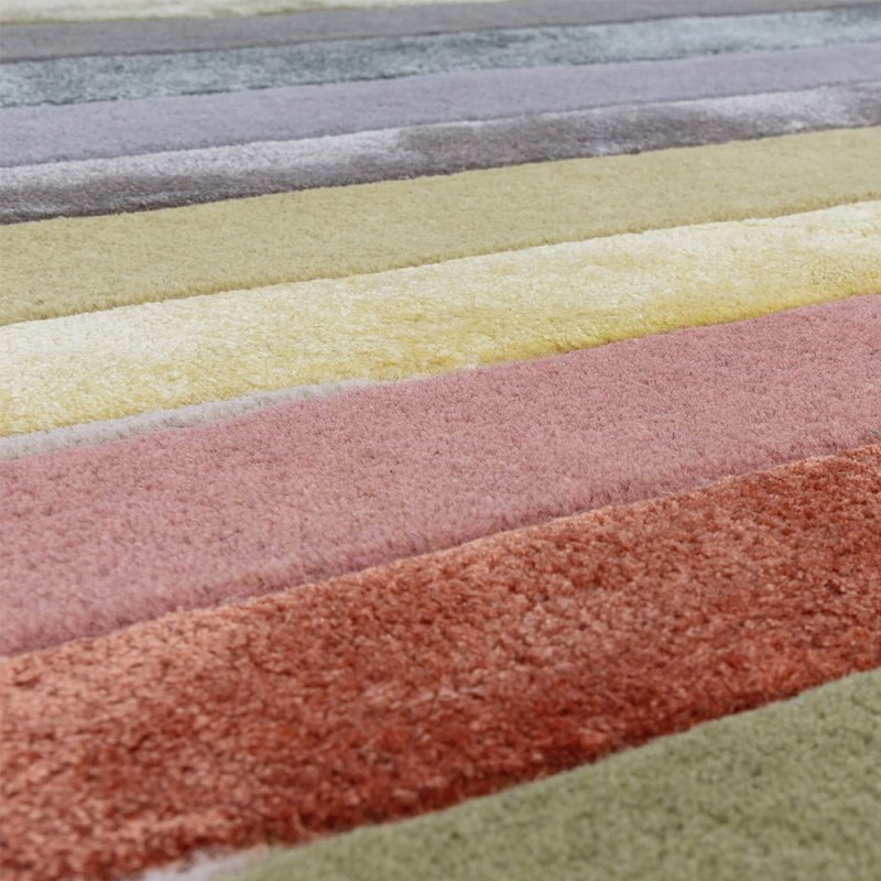 Tapis de salon design multicolore pastel  par Joseph Lebon