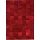 Tapis de luxe contemporain rouge Starless par Angelo