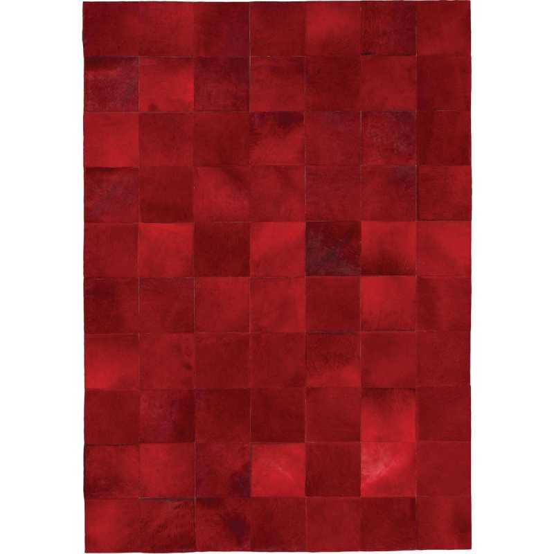 Tapis de luxe contemporain rouge Starless par Angelo