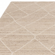Tapis moderne style berbère beige naturel par Joseph Lebon