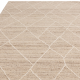 Tapis moderne style berbère beige naturel par Joseph Lebon