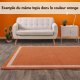 Tapis moderne beige sable avec bordure par Joseph Lebon