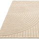 Tapis moderne en laine beige sable par Joseph Lebon