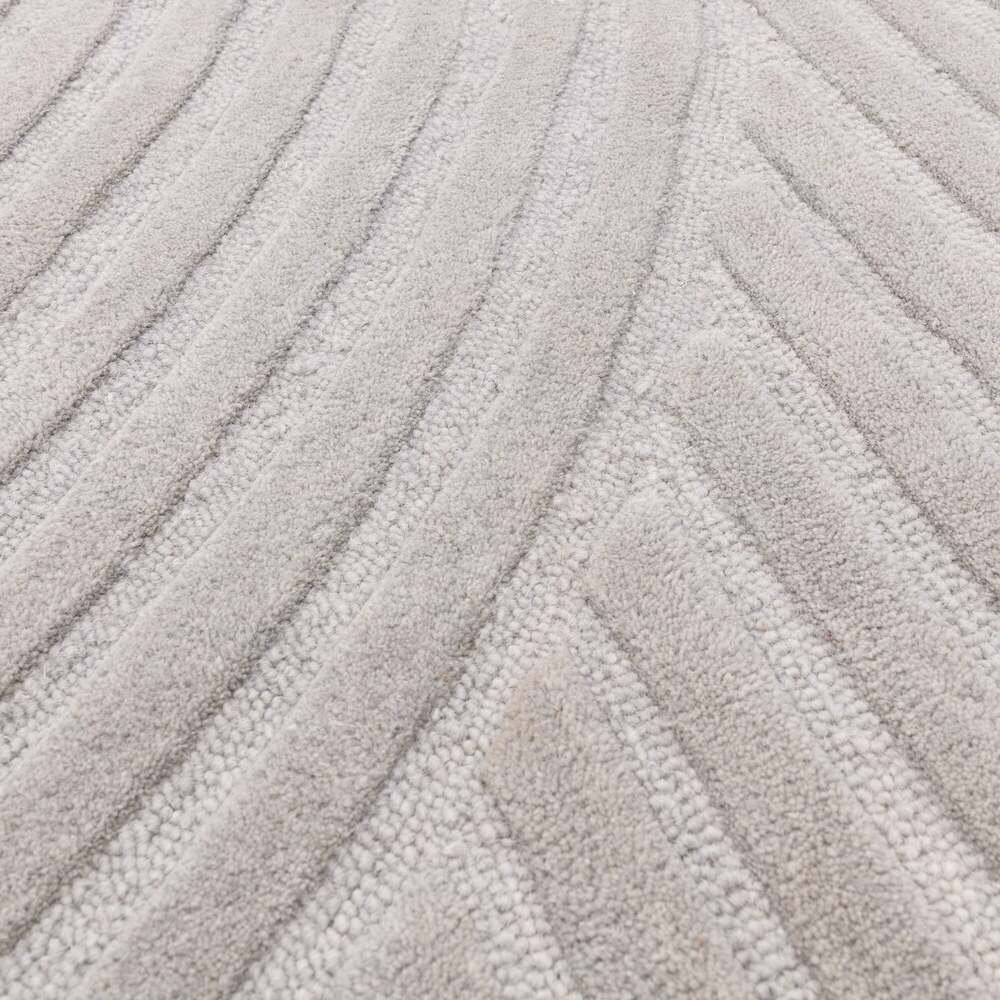 Tapis moderne en laine gris par Joseph Lebon