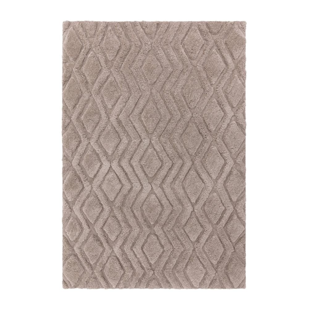 Tapis moderne épais et moelleux greige par Joseph Lebon