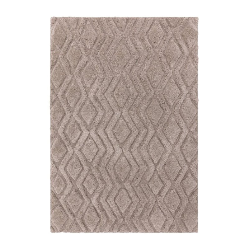 Tapis moderne épais et moelleux greige par Joseph Lebon