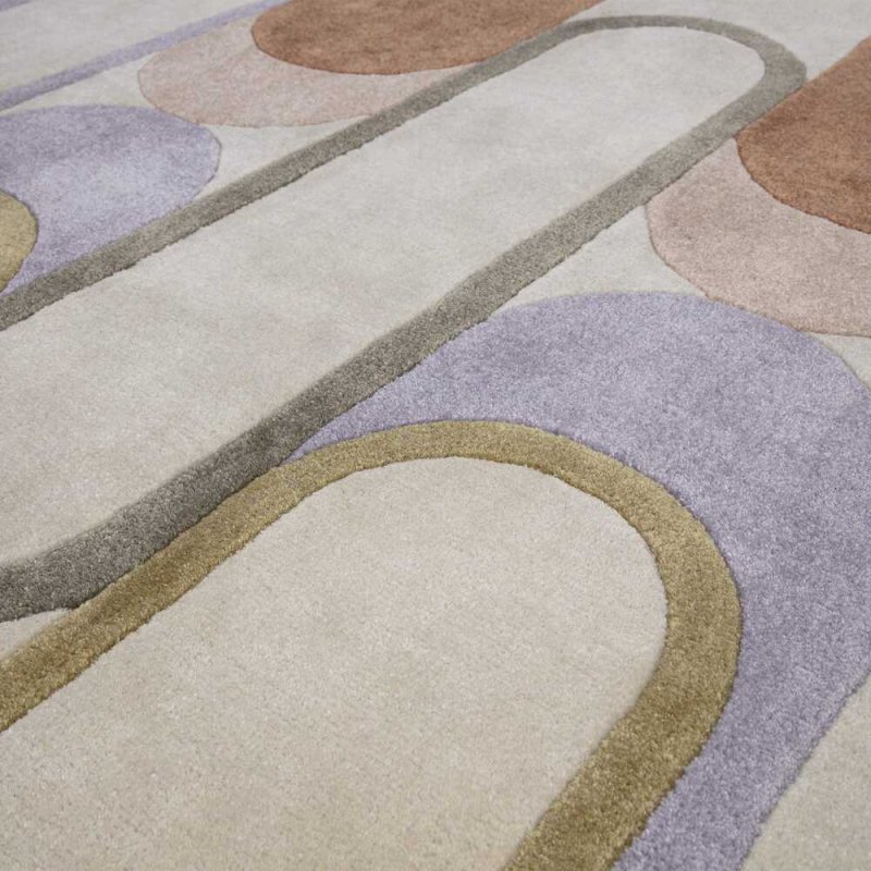 Tapis design contemporain pastel multicolore par Joseph Lebon